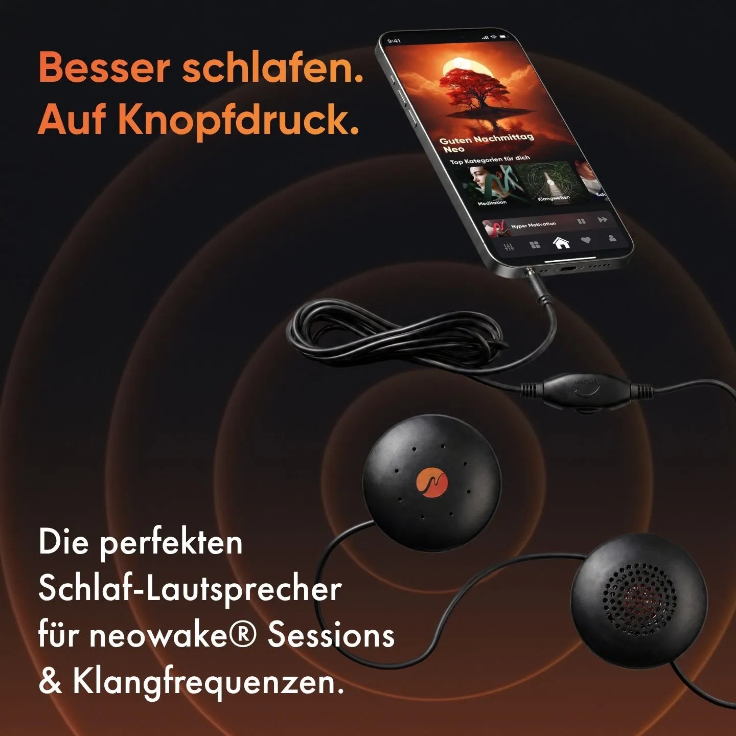 neowake® Sleep Speakers