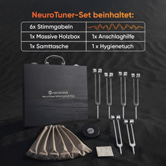 neowake® NeuroTuner Stimmgabel-Set