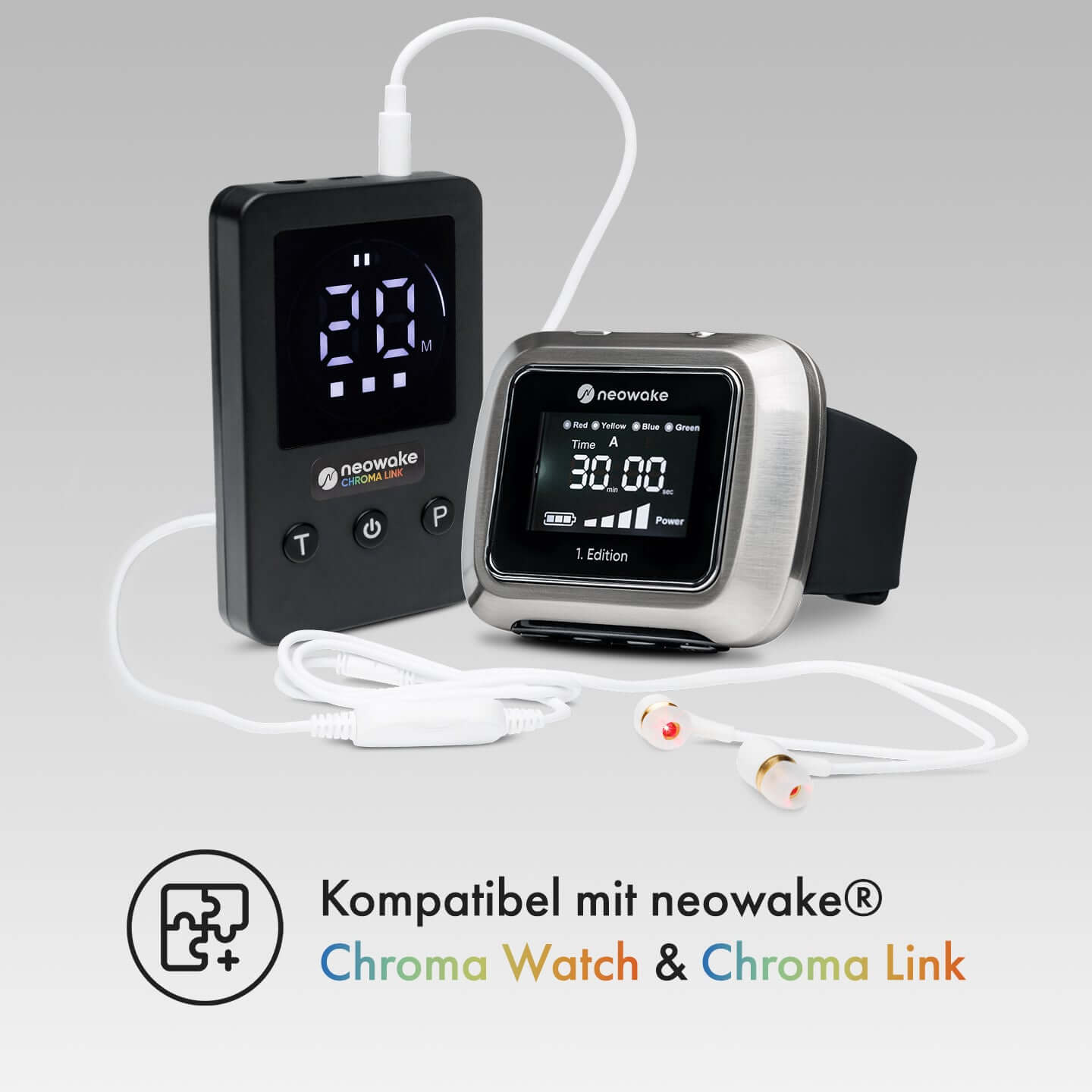 neowake® Chroma Ohren Applikator