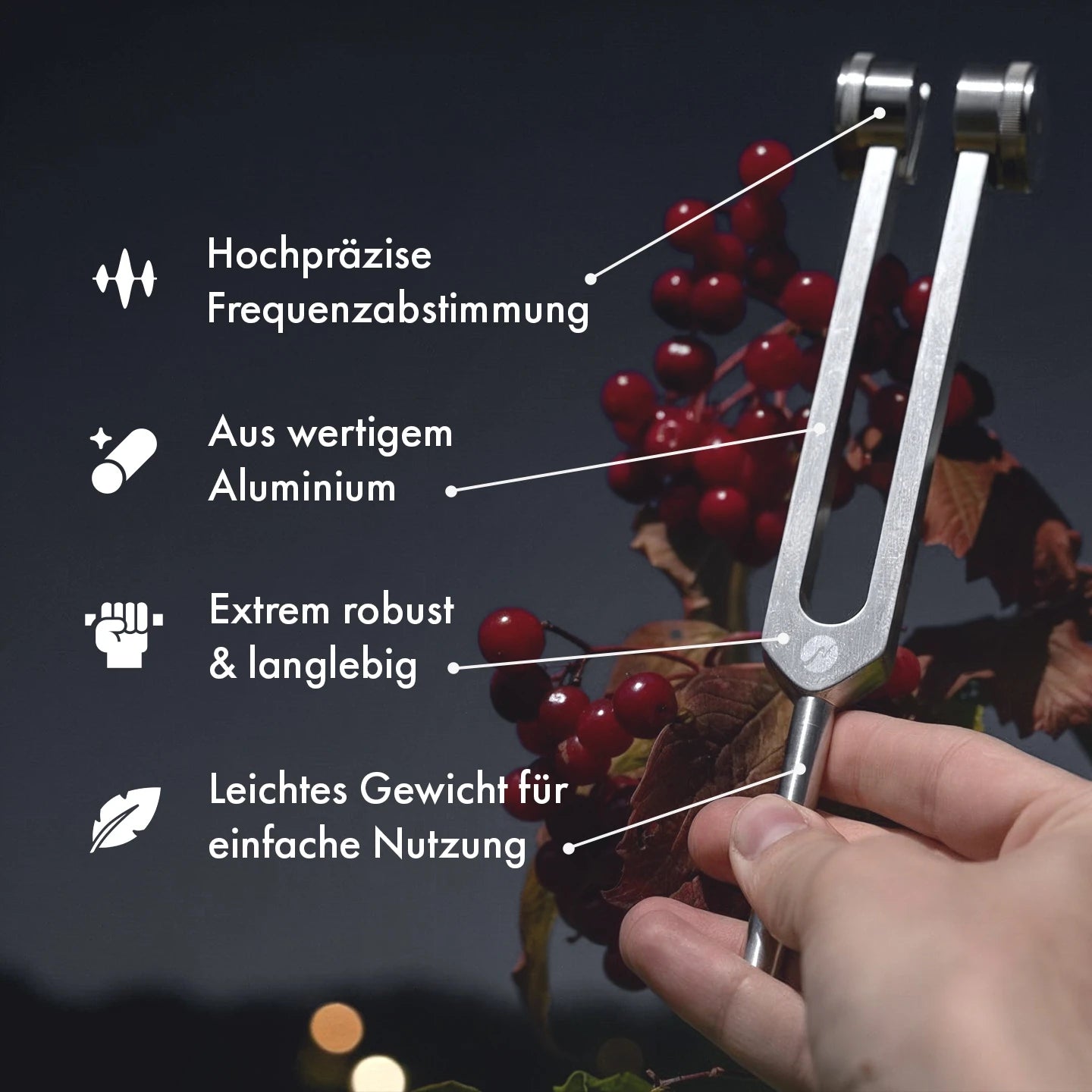 neowake® NeuroTuner Stimmgabel-Set