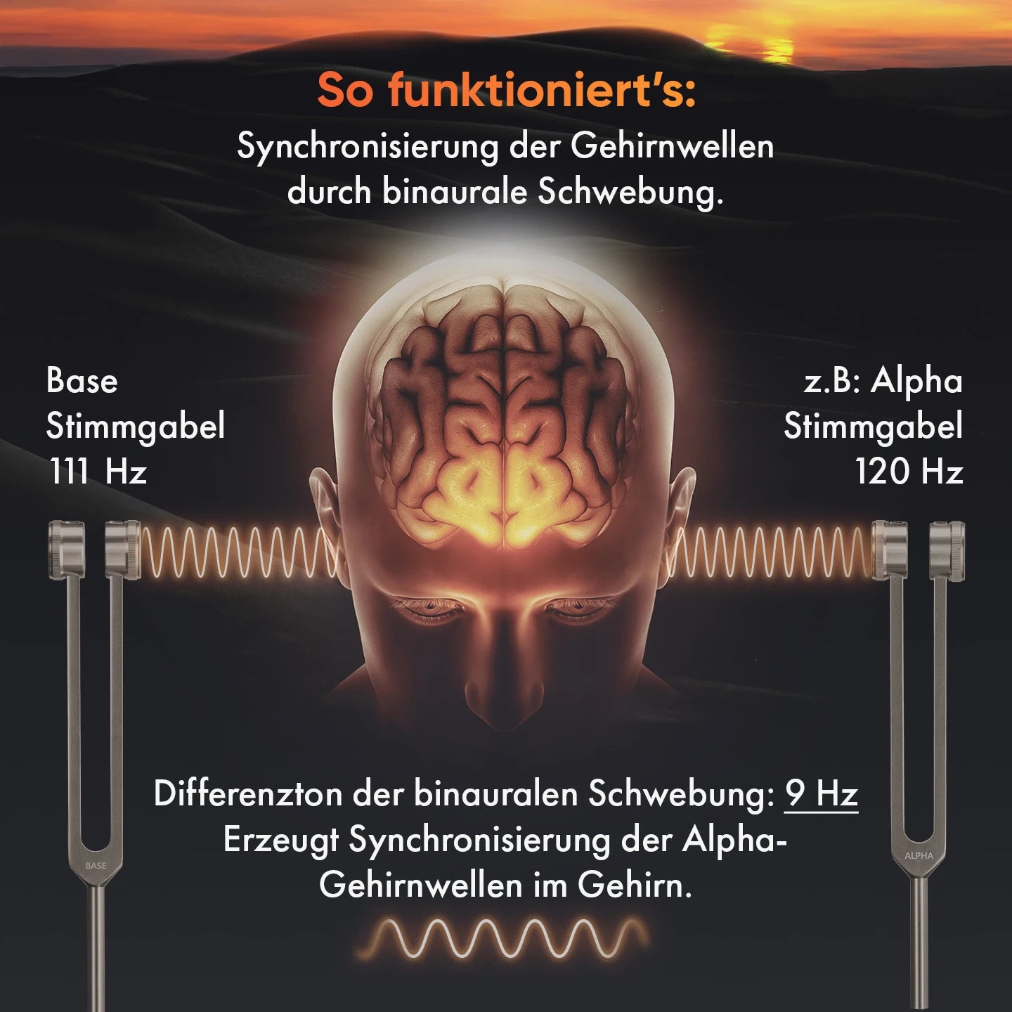 neowake® NeuroTuner Stimmgabel-Set