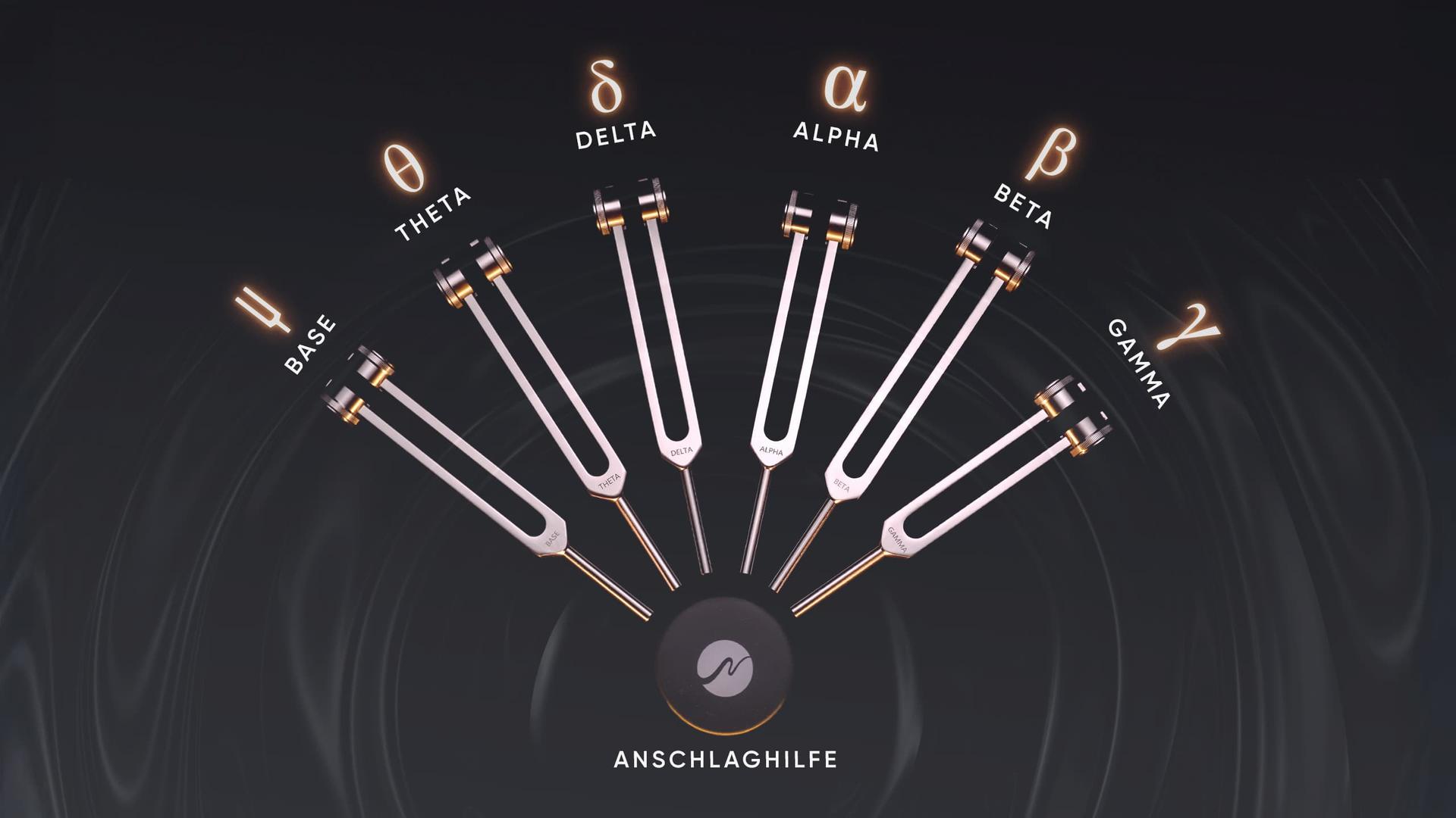 6 Stimmgabeln