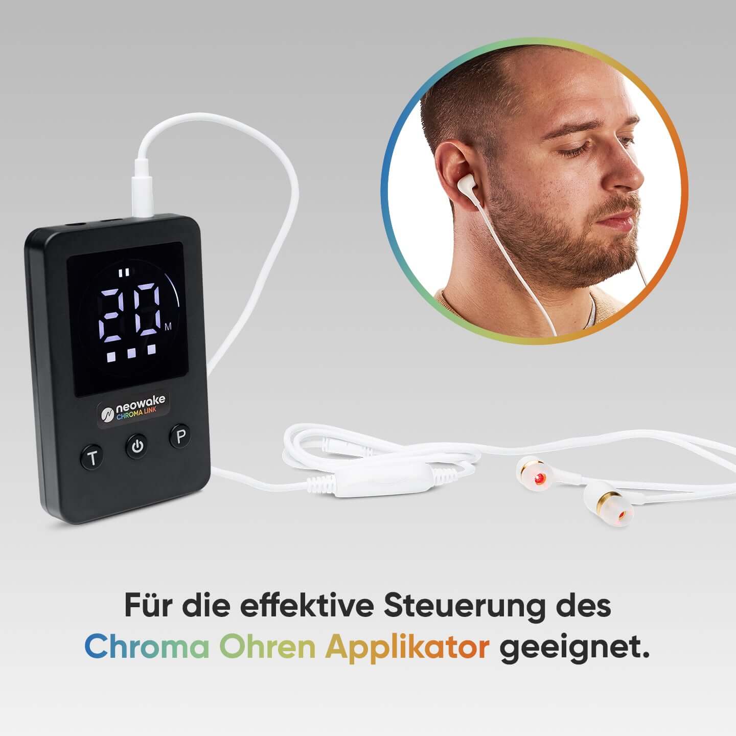 neowake Chroma Link zur Steuerung des Chroma Ohren Applikator