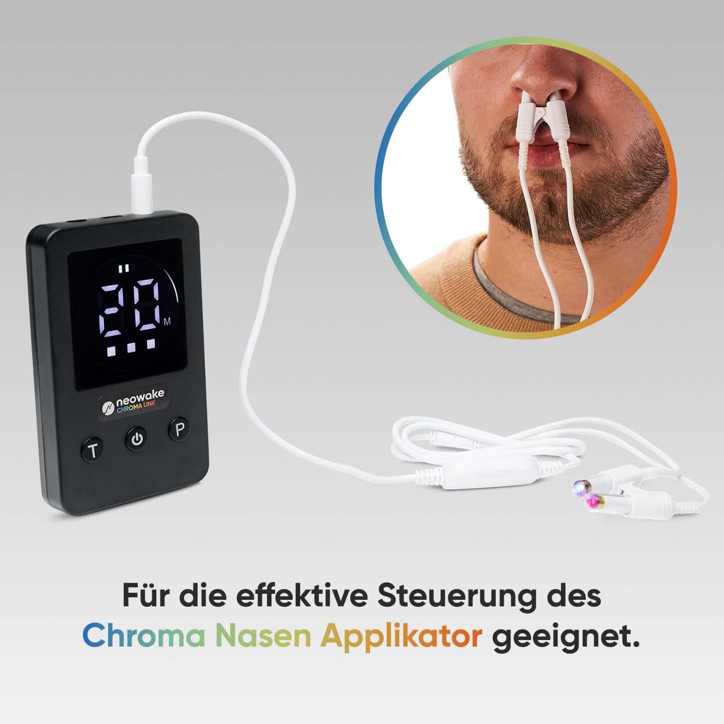 neowake Chroma Link zur Steuerung des Chroma Nasen Applikator