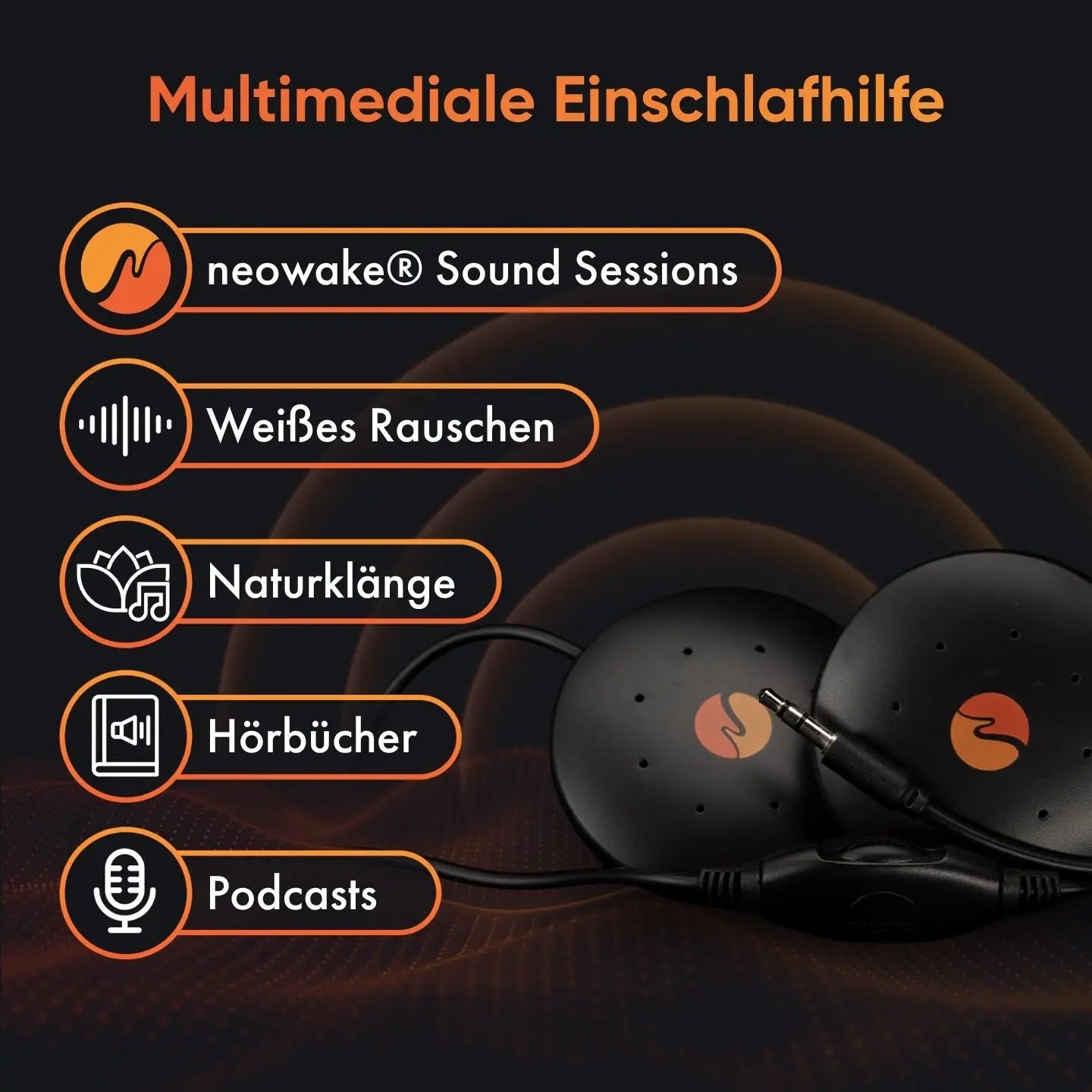 neowake® Sleep Speakers