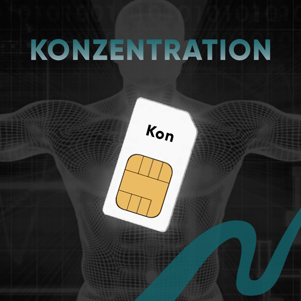 Konzentration Chipkarte